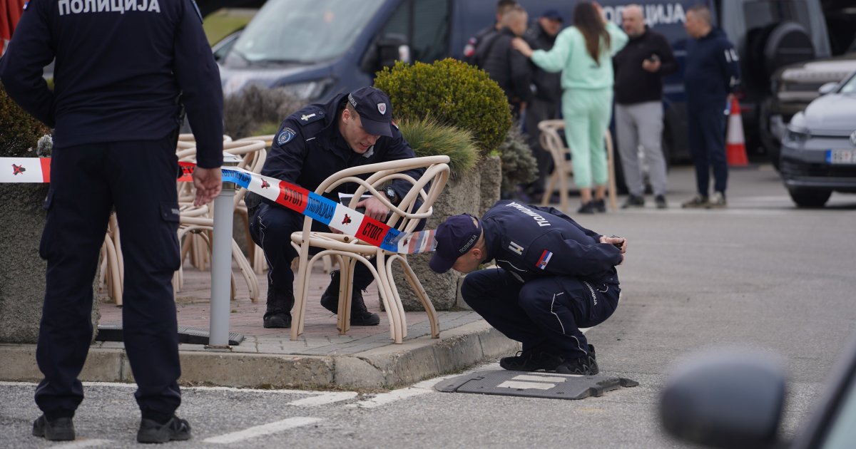 First photos from the scene of the murder of Eskobar - Telegraf.rs