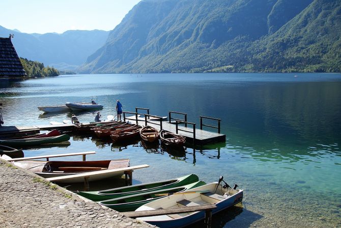 Bohinjsko jezero, Triglav, Slovenija