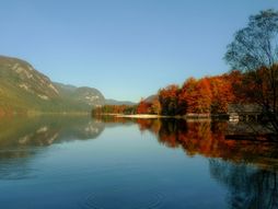 Bohinjsko jezero, Triglav, Slovenija