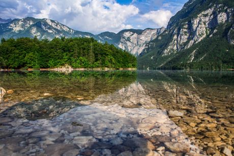 Bohinjsko jezero, Triglav, Slovenija Bohinjsko jezero, Triglav, Slovenija
