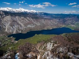 Bohinjsko jezero, Triglav, Slovenija