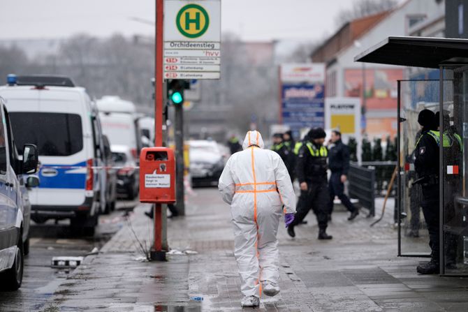 Hamburg, Jehovini svedoci, masakr, uviđaj