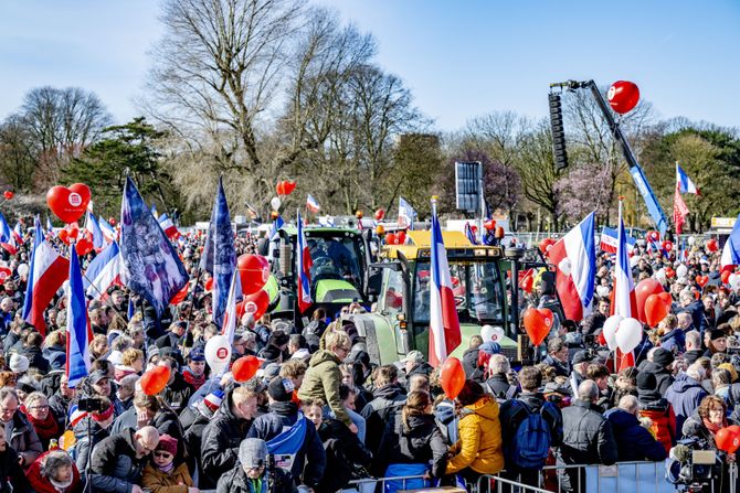 Holandija Hag protesti Holandija Hag protesti