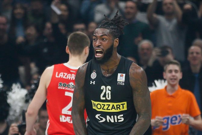 Matijas Lesor, KK Partizan, KK Crvena zvezda, Večiti derbi Matijas Lesor, KK Partizan, KK Crvena zvezda, Večiti derbi