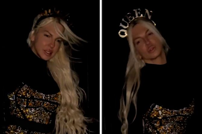 Jelena Karleuša Bez Trunke šminke U Kombinaciji Koja Osvaja - Telegraf.rs