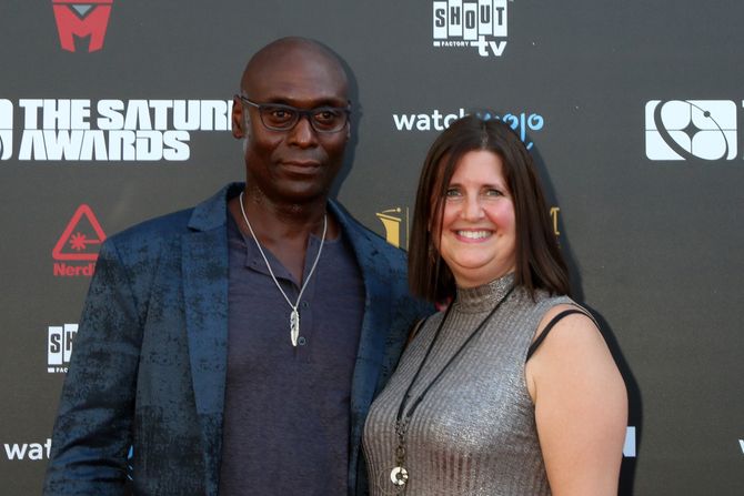 Stephanie Reddick, Lance Reddick, Lens Redik Stephanie Reddick, Lance Reddick, Lens Redik