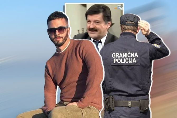 Dragomir Vujić, Giga Moravac, hrvatska policija