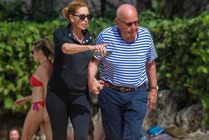 Rupert Murdoch Ann-Lesley Smith Rupert Murdoch Ann-Lesley Smith