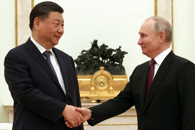 Vladimir Putin, Si Đinping Vladimir Putin, Si Đinping