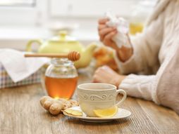 prirodni lek, melem, đumbir, čaj, čaj za kašalj