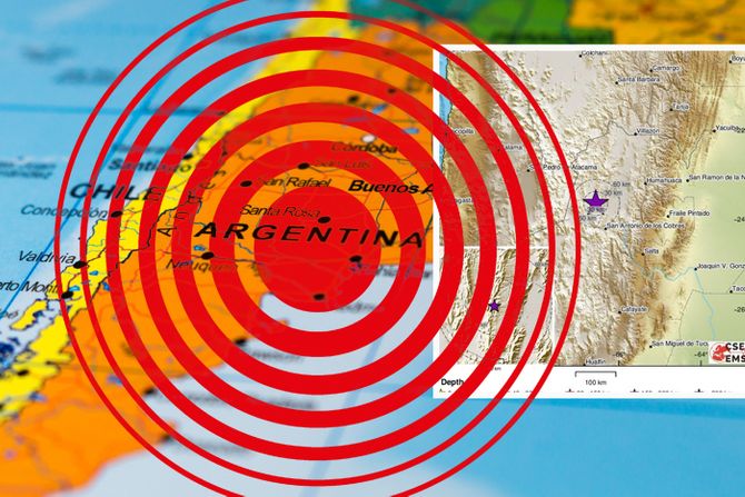 Argentina zemljotres Argentina zemljotres