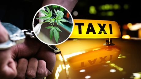 Taksi hapšenje marihuana