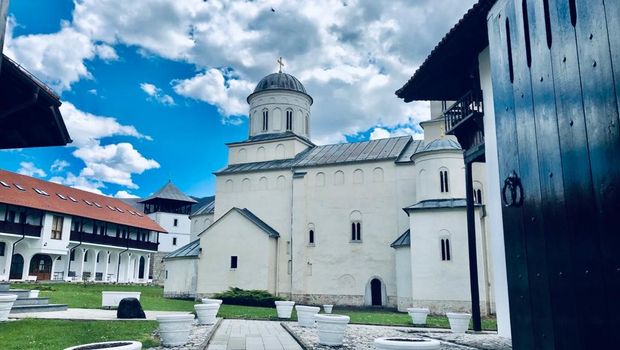 Hram Vaznesenja Gospodnjeg u manastiru Mileševa