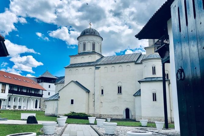 Hram Vaznesenja Gospodnjeg u manastiru Mileševa