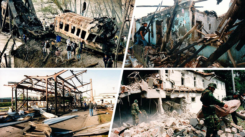 Anniversary of NATO's attack on city of Nis with cluster bombs