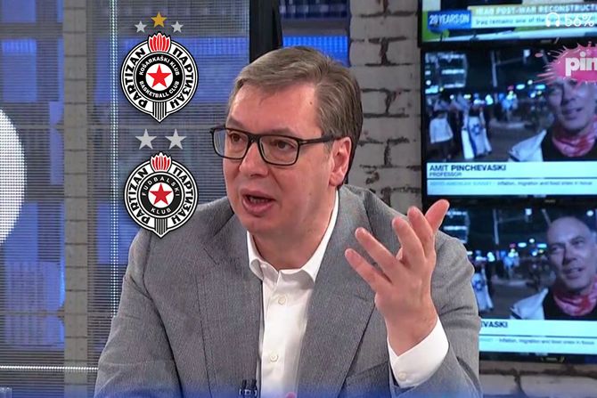 Aleksandar Vučić Partizan