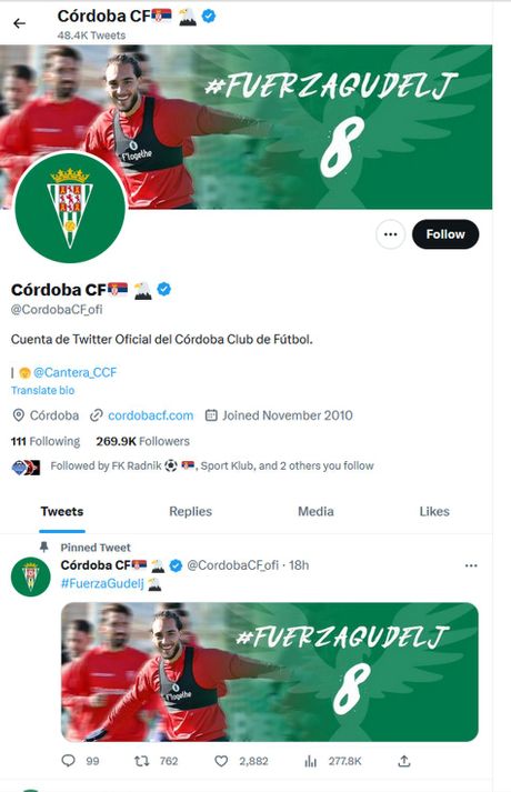 FK Kordoba, Dragiša Gudelj FK Kordoba, Dragiša Gudelj