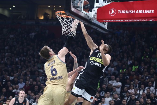 Košarka Evroliga Partizan Barsa Barselona