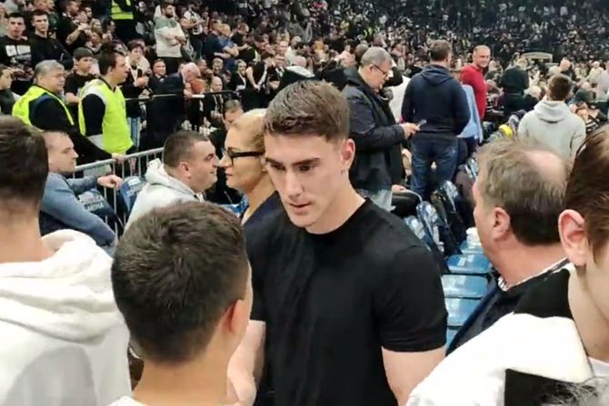 Dušan Vlahović, KK Partizan