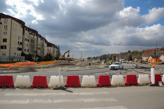 Obilaznica oko Beograda, Miloš Veliki, Novi Beograd - Ledine