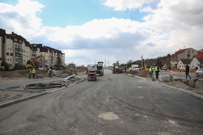 Obilaznica oko Beograda, Miloš Veliki, Novi Beograd - Ledine