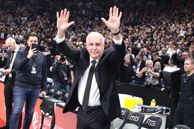 Košarka Evroliga Partizan Barsa Barselona Željko Obradović