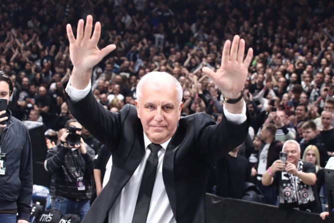 Košarka Evroliga Partizan Barsa Barselona Željko Obradović