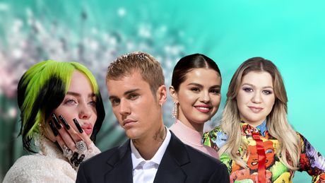 Bili Ajliš, Džastin Biber, Keli Klarkson, Selena Gomez Bili Ajliš, Džastin Biber, Keli Klarkson, Selena Gomez