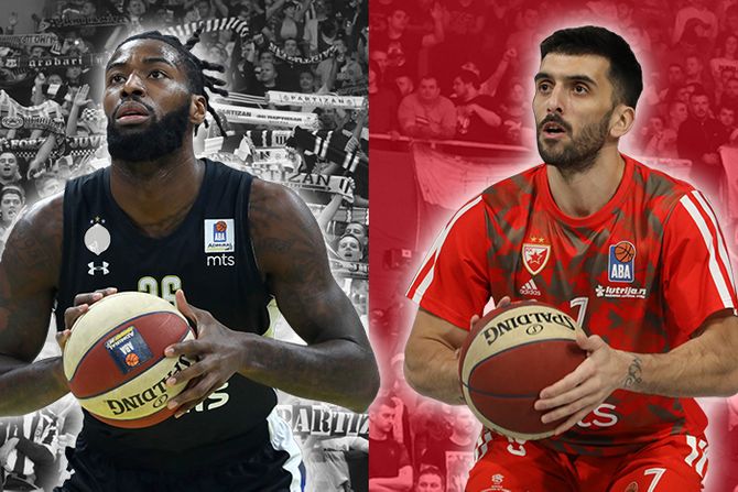 Košarka Partizan Matijas Lesor Crvena Zvezda Fakundo Kampaco