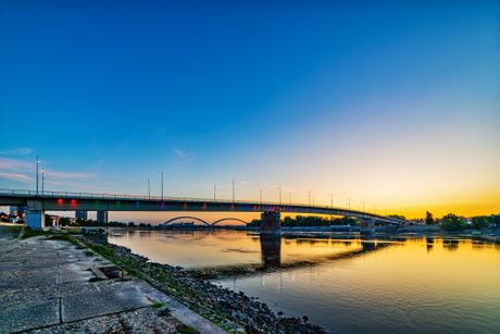 Most duga Novi Sad