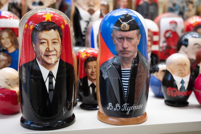 babuške Vladimir Putin Si Đinping babuške Vladimir Putin Si Đinping