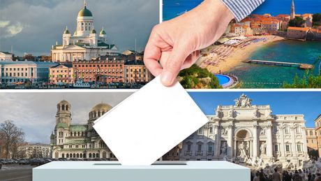 Finska, Crna Gora, Bugarska i Italija glasanje