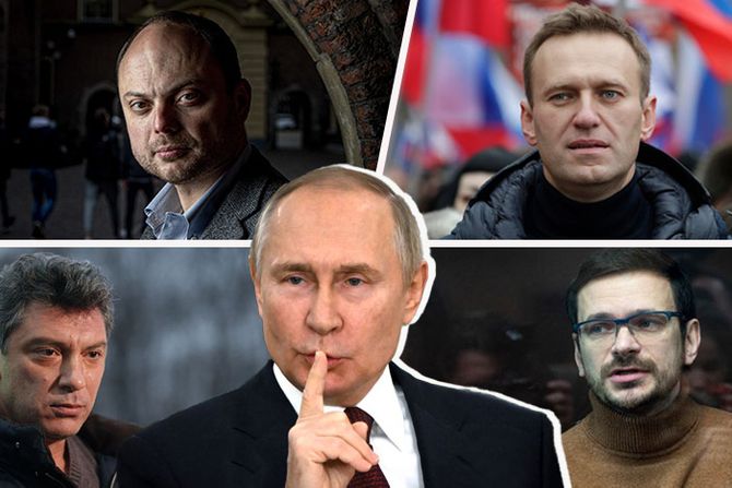 Vladimir Kara-Murza, Ilya Yashin, Alexei Navalny, Aleksej Navaljni Boris Nemtsov