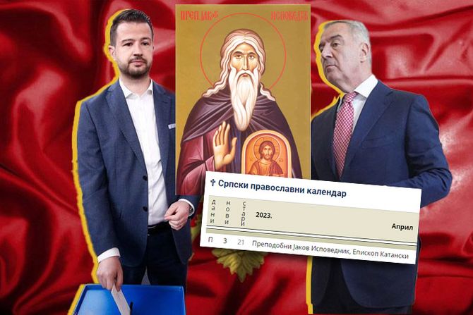 Crna Gora izbori Jakov Milatović Milo Đukanović sveti jakov ispovednik