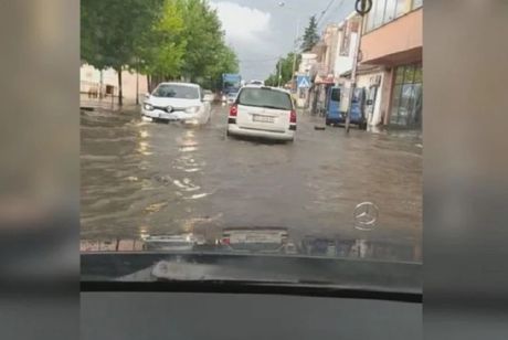 Poplavljene ulice u Kragujevcu