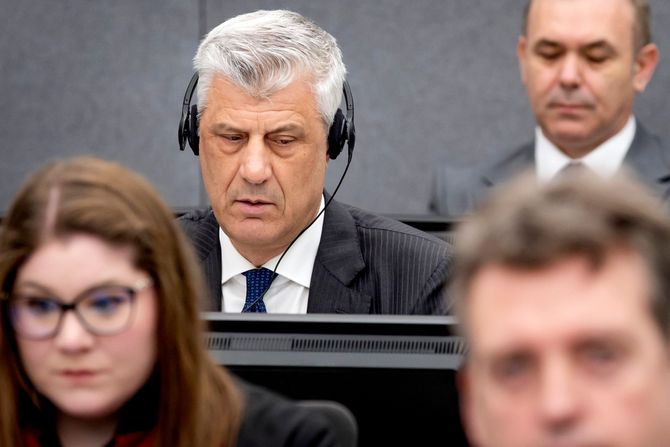 Haški tribunal, sud u Hagu, Hašim Tači Haški tribunal, sud u Hagu, Hašim Tači