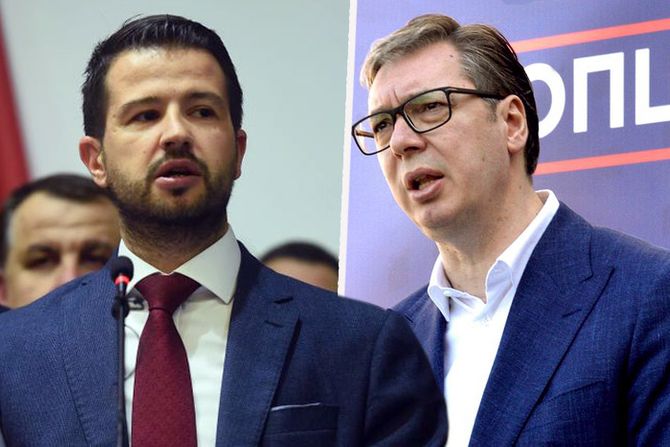 Jakov Milatović, Aleksandar Vučić