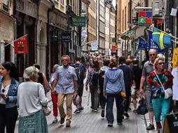 Stokholm, kupovina, šoping, ljudi, šetnja