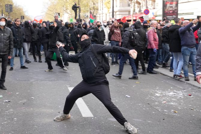 Francuska Pariz protest