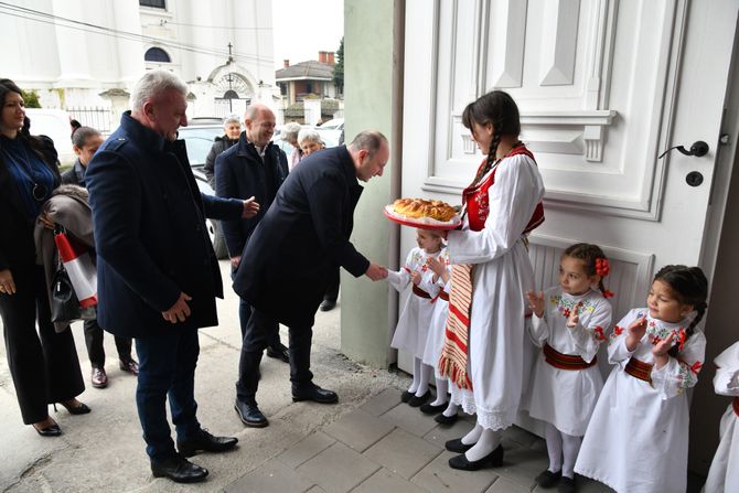 Gradonačenlik Novog Sada Milan Đurić posetio Kovilj