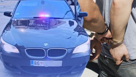 BMW, blinker, presretač, Gornji Milanovac hapšenje