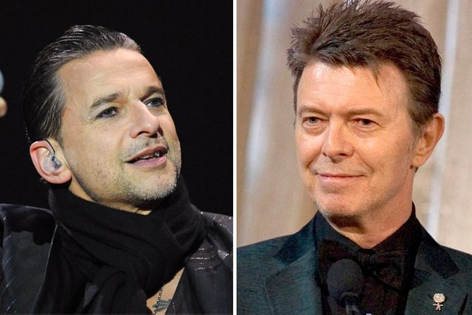 David Gahan i David Bowie