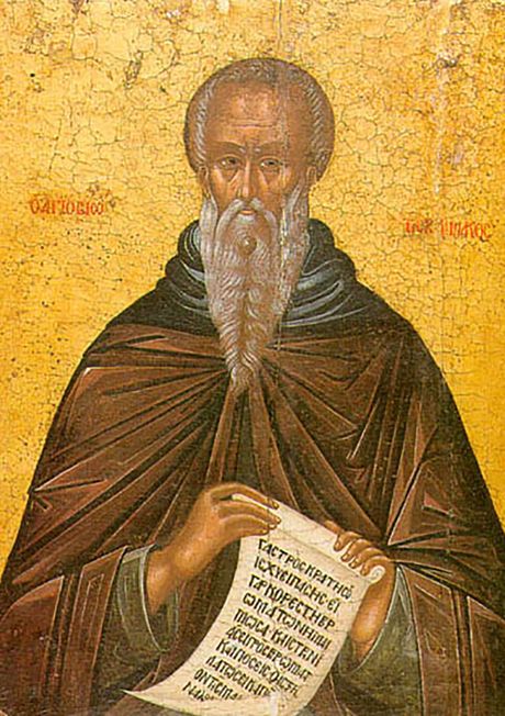 Sveti Jovan Lestvičnik, Lestvičar