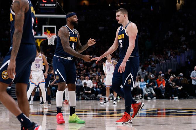 Nikola Jokić, Demarkus Kazins Nikola Jokić, Demarkus Kazins