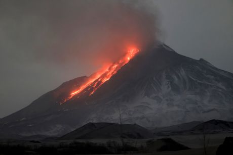 Erupcija vulkana na Kamčakti u Rusiji