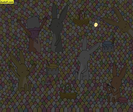 Skrivalica jaje, uskrs