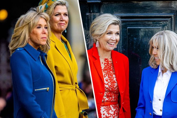 Kraljica Maxima, Brigitte Macron Kraljica Maxima, Brigitte Macron