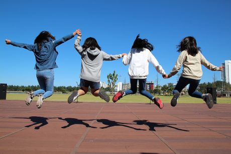 Deca skok Deca fizičko Deca vežbe