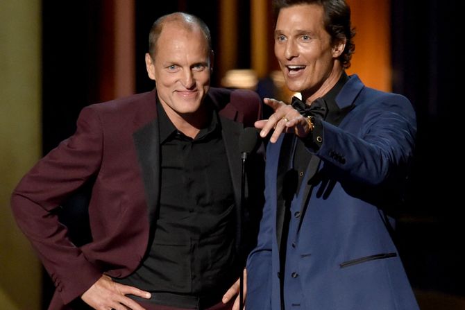 Matthew McConaughey, Woody Harrelson Matthew McConaughey, Woody Harrelson