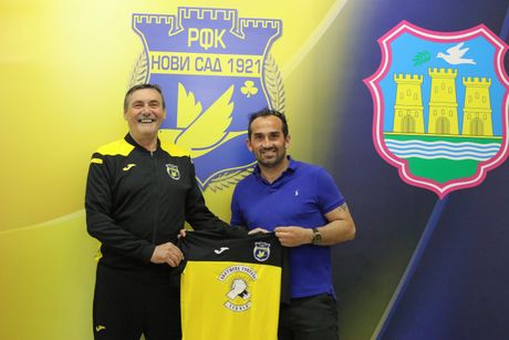 grčki fudbaler Theofanis Gekas posetio je Novi Sad
